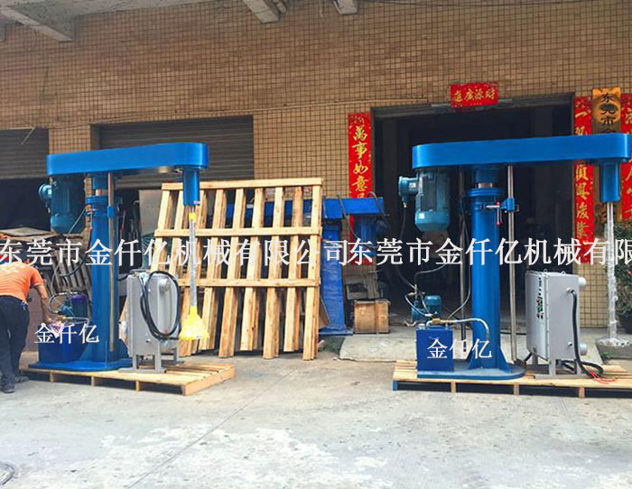 量身定制！金仟億“加長加高”款高速分散機出口越南